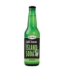 [10055270886028] GRACE ISLAND SODA CANS GRAPEFRUIT 250ML/ 24CT