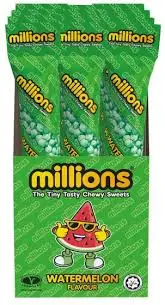 [5017375134686] MILLIONS TUBES WATERMELON 55G / 12CT (UK)