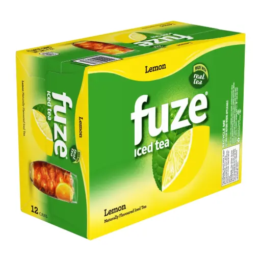 [413203] FUZE LEMON ICED TEA 355ML/12CT 