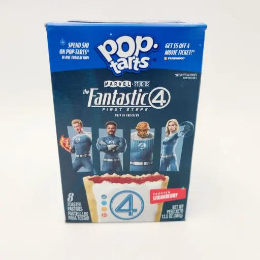 [038000222719] POPTARTS FROSTED STRAWBERRY 384G/8CT