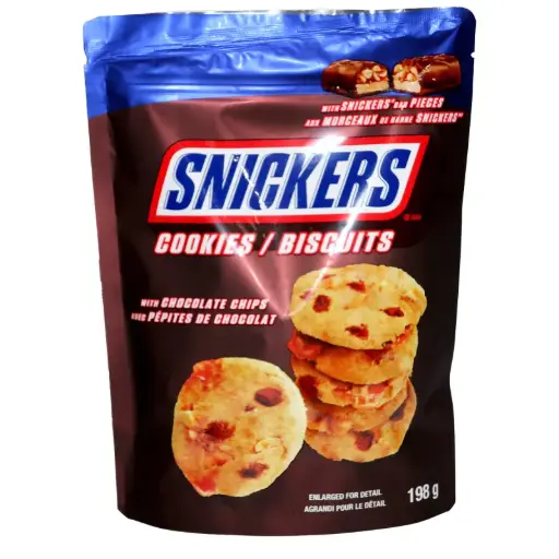 [055415322209] SNICKERS COOKIES BISCUITS 198G