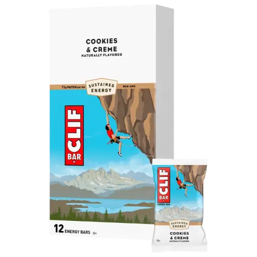 [722252069481] CLIF BAR COOKIES & CREME 68G/12CT 