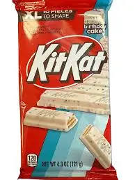 [034000176236] KIT KAT BIRTHDAY CAKE XL BAR 120G (US)