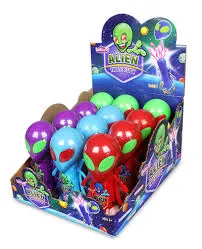 [632365626870] ALIEN CANDY TWIST-N-LICK LOLLIPOP 12PK