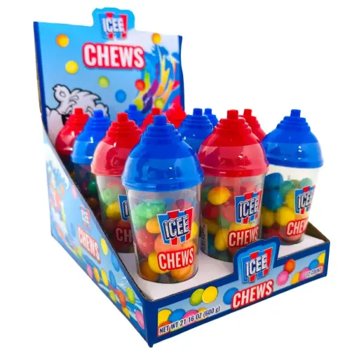 [632365626894] ICEE CHEW CANDY CUP 12PK