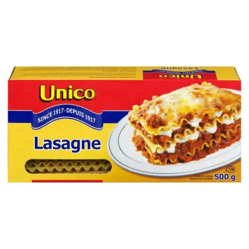 [407] UNICO LASAGNE SHEETS 500G