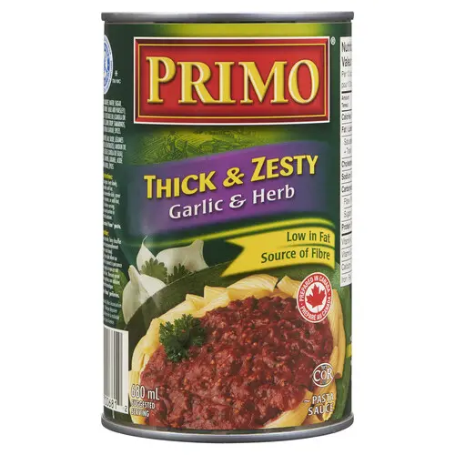 [P681] PRIMO GARLIC & HERB SAUCE 680ML 