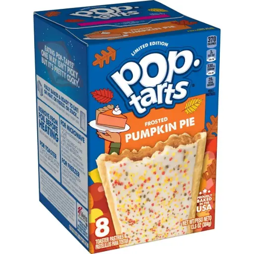 [038000300202] POPTARTS FROSTED PUMPKIN PIE 8CT 