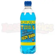 [10810185350077] TOXIC WASTE BLUE RASPEBERRY SODA 500ML/12CT 