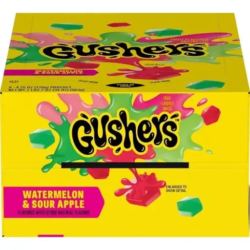 [5398] GUSHERS WATERMELON 4.25oz 8PK 