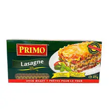 [055900001534] PRIMO OVEN READY LASAGNA 375G