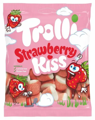 [4000512463450] TROLLI KISS STRAWBERRY 150G (GERMANY) 