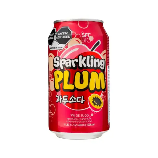 [8809005020059] SPARKLING PLUM FLV SODA 350ML/6PK 
