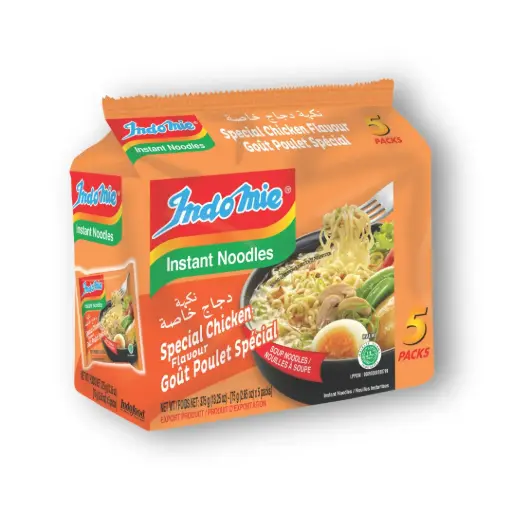 INDOMIE SPECIAL CHICKEN NOODLES 80G/5PK