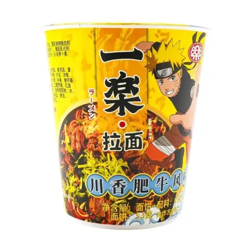 [4897095272605] NARUTO RAMEN SICHIAN SPICY BEEF FLVR 65G