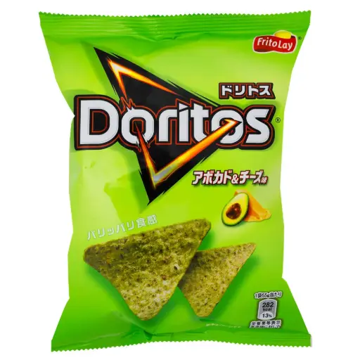 [4902443526948] DORITOS AVOCADO AND CHEESE 55G (JAPAN)
