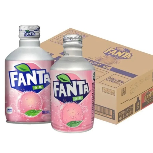 [6539] FANTA WHITE PEACH 24X300ML (JAPAN)