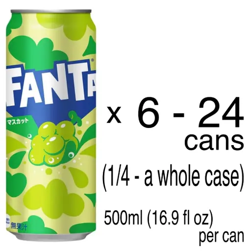 [4902102155755] FANTA MUSCAT 24X500ML (JAPAN)