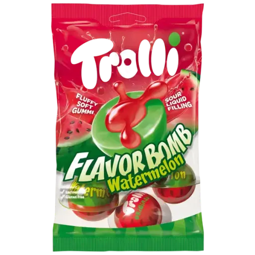 [4003084813043] TROLLI FLAVOR BOMB WATERMELON 75G (GERMANY) 