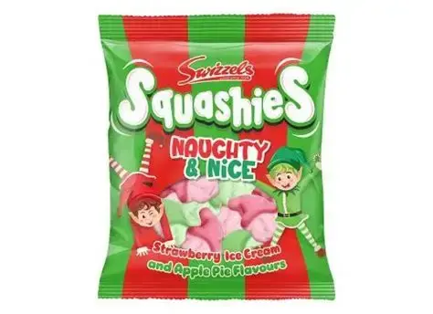 [662572608604] SQUASHIES CHRISTMAS BAG 120G 