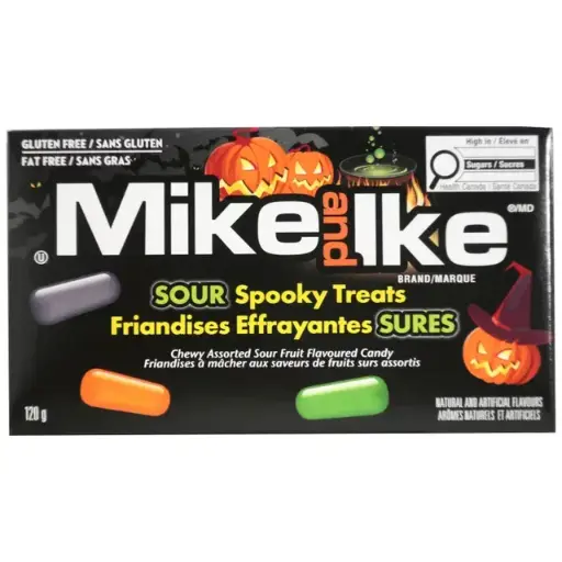 [070970476822] MIKE & IKE THEAT. SOUR SPOOKY TREATS 120g