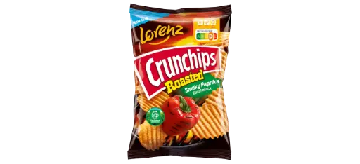 LORENZ CRUNCHIPS SMOKY PAPRILA FLV 100G