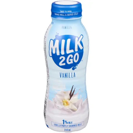 [068700106446] MILK 2 GO VANILLA MILKSHAKE 310ML