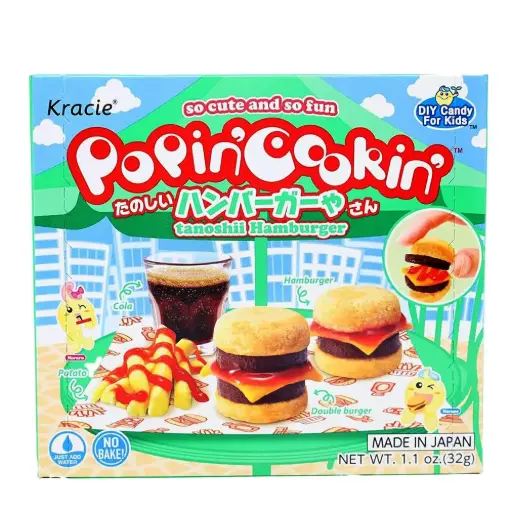 [816844025334] KRACIE POPIN COOKIN HAMBURGER 31G (JAPAN)