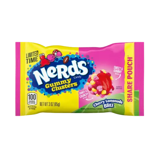 [8002] NERDS GUMMY CHERRY LEMONADE BLITZ 85G/12CT