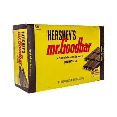 [034000243006] HERSHEY'S MR. GOODBAR 1.78KG/36CT (US)