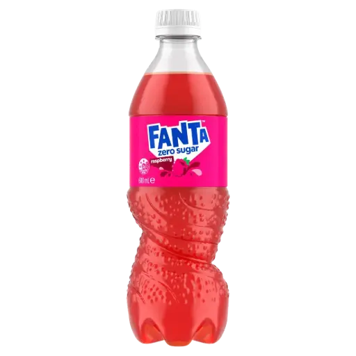 FANTA RASPBERRY ZERO SUGAR BTL 500ML (UK)