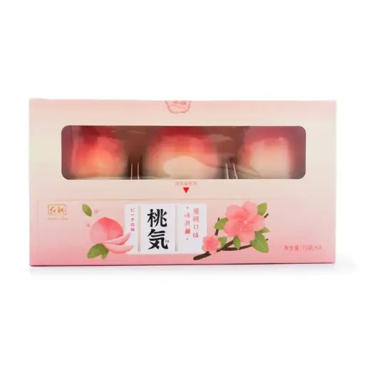 [628719016398] PEACH NON DAIRY FROZEN DESSERT 3PK