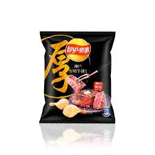 LAY'S POTATO CHIPS STEAK 85G (CHINA)