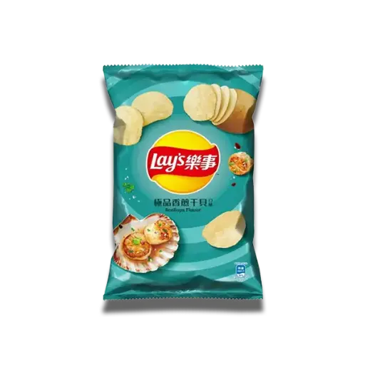 [4710543020514] LAY'S SCALLOPS FLVR 85G (CHINA)