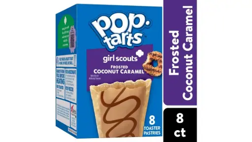 [038000302671] POPTARTS GIRL SCOUTS FROSTED COCONUT CARAMEL 8CT 