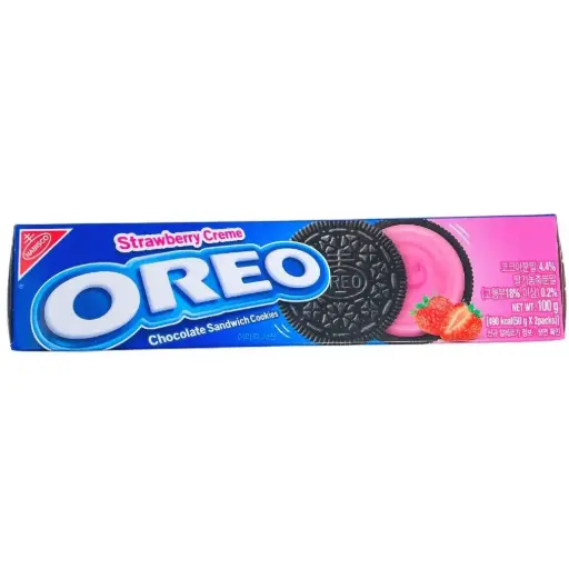 [8801037088243] OREO STRAWBERRY CREME 100G (KOREA)