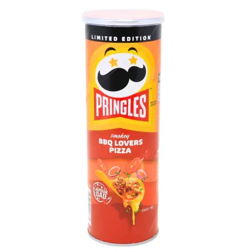 [8277.] PRINGLES BBQ LOVERS PIZZA 102G (KOREA)