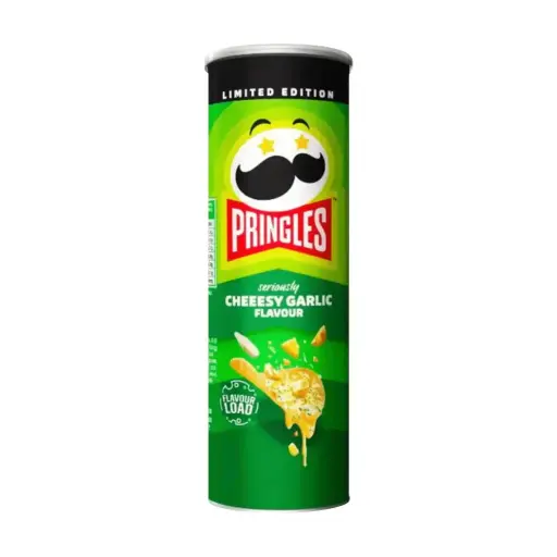 [4778] PRINGLES RICH CHEESY GARLIC 102G (KOREA)