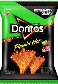 [8802259021155] DORITOS FLAMIN HOT SOUR CHILI LIME 70G (KOREA)
