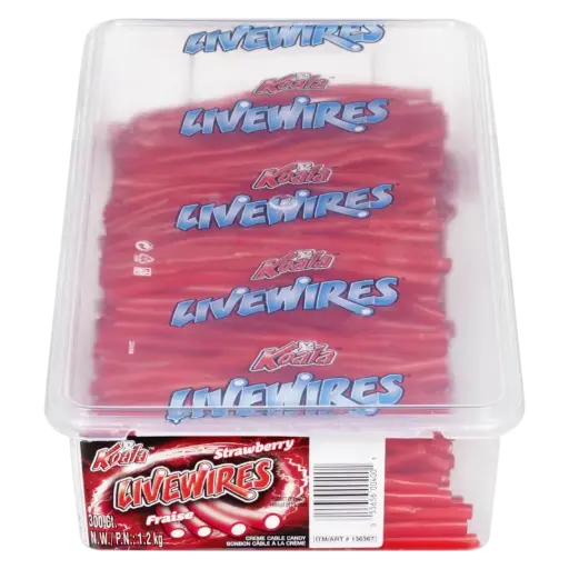 [055656004001] LIVEWIRES STRAWBERRY CABLES 1.2KG
