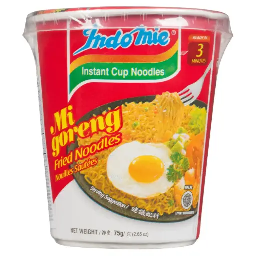 [089686180657] INDOMIE MI GORENG CUP 75G
