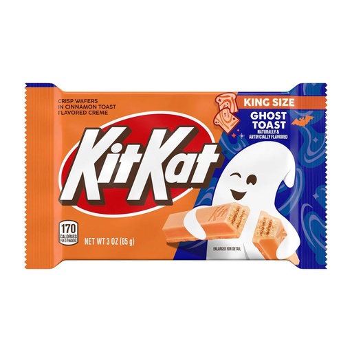 [034000945504] KITKAT GHOST TOAST 85G/24CT KING SIZE 