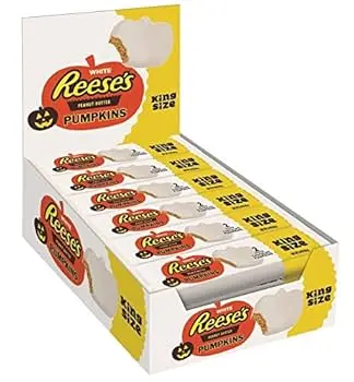 [034000480357] REESE'S WHITE  PUMPKIN KING SIZE 68G/24CT