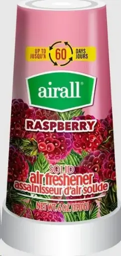 AIRALL RASPBERRY AIR FRESHNER 170G 