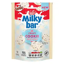 [4215] NESTLE MILKYBAR BUTTONS CRISPY COOKIE WHITE 86G (UK)