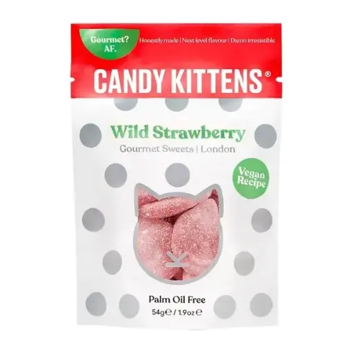 CANDY KITTENS WILD STRAWBERRY 54G (UK)