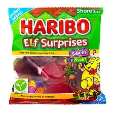 [6650] HARIBO ELF SURPRISES 140G (UK) 