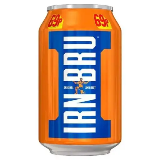IRN BRU SPARKLING SODA 330ML/24CT (UK)