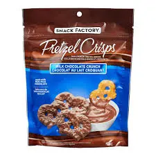 SNACK FACTORY MILK CHOCOLATE CRUNCH 155G