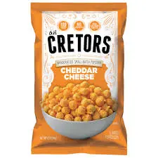 CRETORS CHEDDAR CHEESE POPCORN 184G
